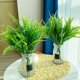 thumbnail image 3 of Plantas artificiales Advancent 10 piezas helechos hojas verdes resistentes a los rayos decoración interiores exteriores, 3 of 6