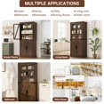thumbnail image 6 of Blotout Kitchen Pantry Cabinet with Doors and Drawer, 71" Tall Farmhouse Storage Cabinet, Pantry Cabinet with Adjustable Shelves for Kitchen, Living Room, Dining Room (Rustic Brown), 6 of 7