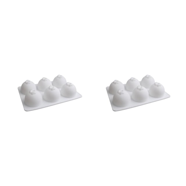 Yuarrent Blanco Grado alimenticio aprobado por la FDA Fácil de desmoldar y limpiar - Para cualquier cocina Estabilidad de temperatura de gel de Type1 NO1