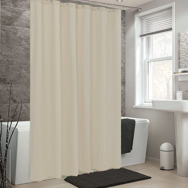 Shower Curtain Liner,Shower Liner Fabric 72 x 72 inch Full Size,Hotel