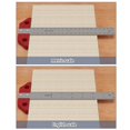 thumbnail image 4 of YongCo Inch Metric Measuring Ruler T Square Ruler Aluminum Woodworking Tool Scribing Ruler Tool Measurement Ruler, 4 of 7