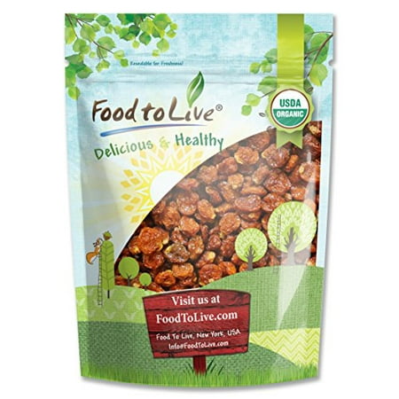 Day Berries - Food To Live ® Certified Organic Dried Golden Berries (Non-GMO, Bulk) (4 Pounds)