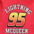 thumbnail image 6 of Disney Cars Lightning McQueen Oversized Hoodie with Pockets (Boys), One Size, Fits Sizes 4-10, 6 of 7