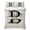 Black, variant on Full Quilt Set 78''x90'', Letter B Lightweight Summer Bedspread Coverlet Set with 2 Pillow Shams, Monogram Words Breathable All Season Quilt Bedding for Bedroom/Guest Room