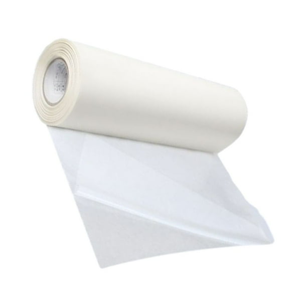 Bewildely Adhesivo combinado fácil de planchar para una aplicación sin esfuerzo Vinilo de transferencia de calor blanco sin espuma De coser 1.4 m * 0.05 mm/