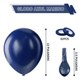thumbnail image 2 of 100 Globos  12 Redondos Para Fiestas Xtellar Azul Oscuro, 2 of 3