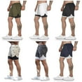 thumbnail image 1 of Man Jogging Sportswear Mens 2 In 1 Beach Sport Shorts Quick Drying Running Shorts Workout Gym Exercise Shorts Fitness Sweatpants Jd4, 1 of 4