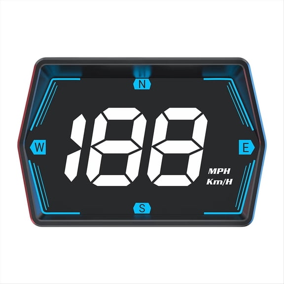 Safety Warning Satellite Speed Measurement GPS Car Mounted HUD Head Up Display,1 * car mounted HUD head up display 1 * USB cable