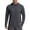 Mens Shirts Dark Gray, variant on Mens Hoodie Pullover Long Sleeve Crew Neck UPF 50+ UV Sun Protection Hiking Fishing Shirt Top Dad Gifts