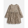 thumbnail image 2 of Wonder Nation Toddler Girls Printed Dress and Leggings Outfit Set, 2-Piece, Sizes 18M-5T, 2 of 5