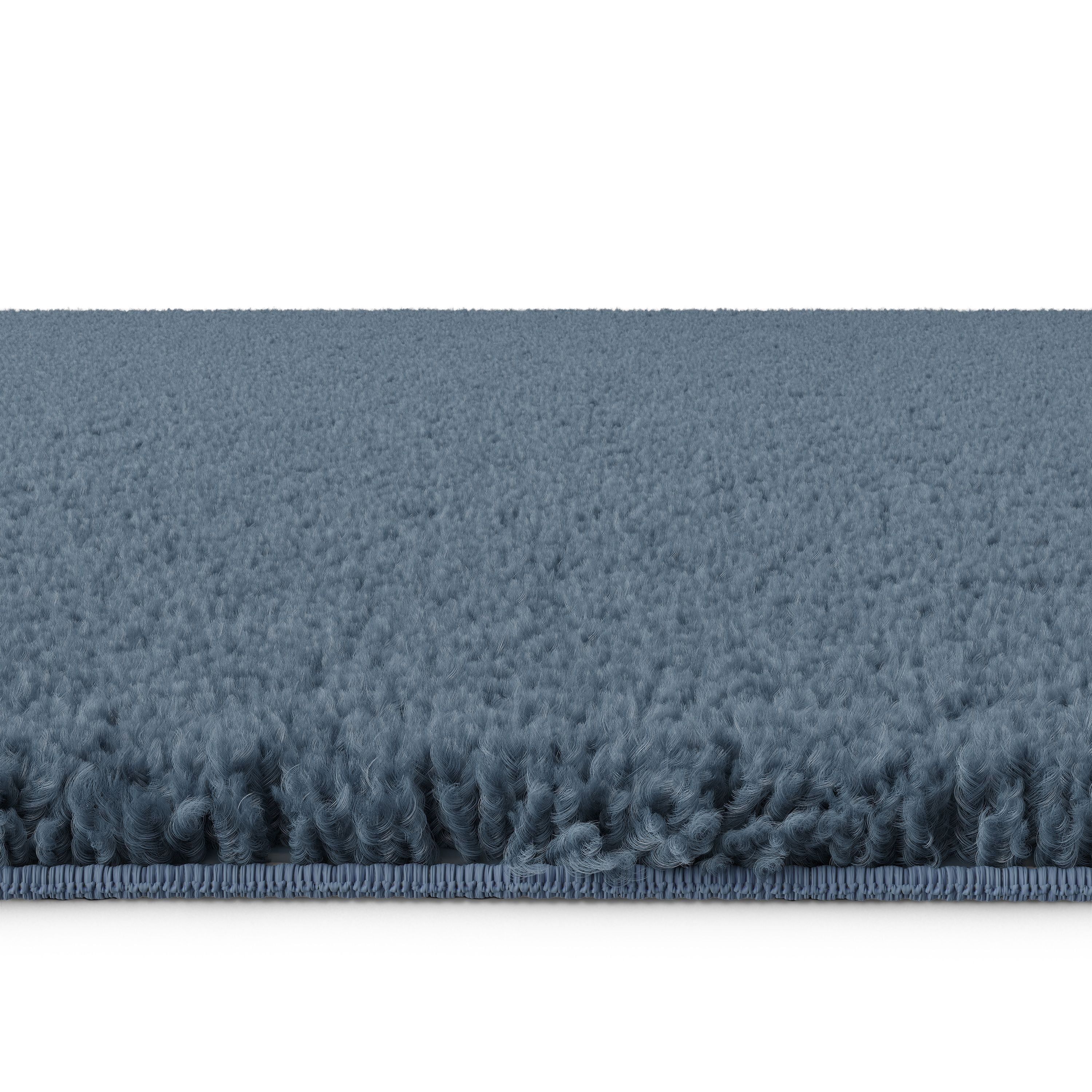 Mainstays Kids Tufted Blue Shag Area Rug, 5' x 7'