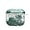 Green, variant on Bling Quicksand Case Compatible with AirPods 1/2, Cute Sparkle Liquid Protective Case, Funny Creative Hard Clear Airpods 1 & 2 Cover with Keychain (Gold Glitter)