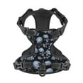 thumbnail image 4 of Picia Gothic Skull No-Pull Dog Harness Reflective Front Clip Vest with Handle,Step-in Air Dog Harness,Adjustable 2 Metal Rings 4 Buckles,Easy to Put on & Take Off X-Large, 4 of 9