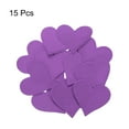 thumbnail image 3 of Uxcell Heart Shaped Iron on Patches Purple Embroidered Applique Patches 15Pcs 2.8"x2.7", 3 of 6