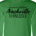 thumbnail image 4 of Inktastic From Nashville, Tennessee- State Capital Distressed Text Long Sleeve T-Shirt, 4 of 5