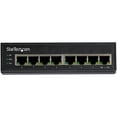 thumbnail image 3 of StarTech Industrial 8 Port Gigabit PoE Switch 30W Power Over Ethernet Switch GbE POE+ Network Switch Unmanaged IP-30 TAA IESC1G80UP, 3 of 4