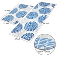 thumbnail image 6 of Anti Fatigue Kitchen Rug Set 2 Pieces Cushioned Kitchen Floor Mats Set Comfort Heavy Duty Standing Mats Waterproof Non Slip Kitchen Rugs and Runner Sets, 6 of 6