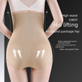 thumbnail image 4 of Ropa interior para mujer, pantalones moldeadores de cintura alta, levantamiento de abdomen posparto, moldeador de cadera, ropa interior de triángulo de nueve botones, entrepierna de algodón, 4 of 5