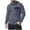Dark Gray Hoodie Men, variant on CFLVAEK Quarter Zip Hoodies for Men Solid Color Long Sleeve Pullover Tops Big and Tall Casual Hooded Sweatshirts Gray S