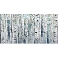 thumbnail image 1 of Cuadro Decorativo - Primavera abedules índigo Jr Impresión en canvas, estrechado, 1 of 2