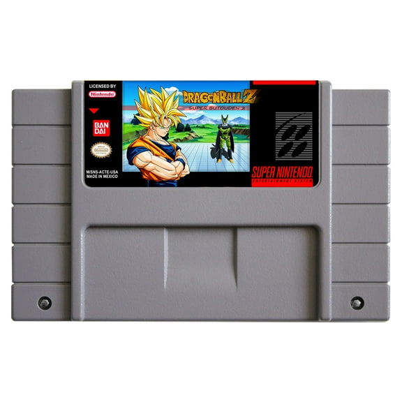 SNES Games Cartridge Dragon Ball Z Super Batouden 2