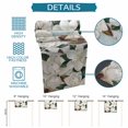 thumbnail image 6 of Spring Magnolia Blossom Table Runner 70 Inches, White Flowers Leaves Plants Country Bed Runner Dresser Scarves Tabletop for Indoor Outdoor Parties/Ceremony/Banquet, 13" x 70", 6 of 9