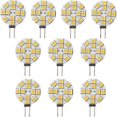 thumbnail image 1 of Non-dimmable G4 LED bulb 10x 2700K warm white 180 lumen, 1 of 5
