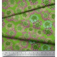 thumbnail image 3 of Soimoi polyester Crepe Fabric Flower Artistic Printed Craft Fabric by the Yard 42 Inch Wide, 3 of 3