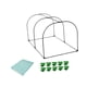 thumbnail image 5 of Invernadero de plantas con aros de protección para jardín y patio trasero longitud 100 cm, 5 of 9
