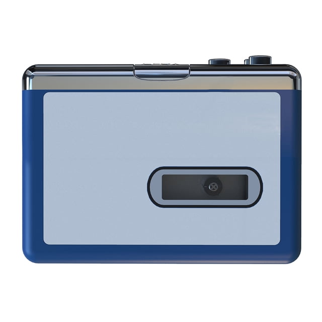 Wireless Cassette Tape Player with Bluetooth 4.2 Transmitter - Auto Reverse, Stereo Sound, 3.5mm AUX Port, 10m Range, Battery/USB Powered - Lightweight Portable Walkman for Headphones/Speakers