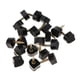 thumbnail image 4 of 10 pares de accesorios de grifos protectores de placa de talón de reparación negra en forma de U para dama Uña delgada 10mm Zulema Reparación de cuidado de zapatos de mujer, 4 of 7