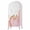 Pink, variant on Pink Gold Marble Wedding Arch Cover,Stretchy Spandex Arch Backdrop Stand Covers 6 FT,Modern Abstract Marble Crack Texture Round Top Arched Backdrop Cover for Birthday Party Ceremony Baby Shower Event