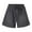 Dark Gray, variant on Patlollav Womens Comfy Drawstring Splice Casual Elastic Waist Pocketed Loose Shorts Pants