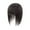 Black, variant on Clearance 2024!Human Hair Wig 1pc Fashion 3d Air Human Hair Topper Extension Seamless Thin Air Synthetic Hair Clip Headband Wigs