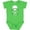 Apple Green, variant on Inktastic Happy Halloween Spooky Skeleton and Stars Boys or Girls Baby Bodysuit