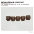 thumbnail image 4 of 5Pcs Professional Flute Fittings Flute Colloid Brick Flute Key Pads Button Pads, 4 of 8