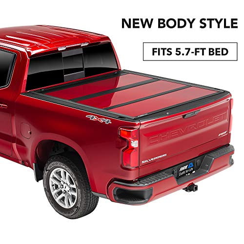 A.R.E. Fusion Painted Hard Fold Truck Bed Tonneau Cover AR32008LLAU