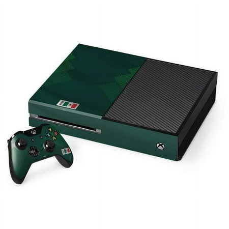Skinit Countries of the World Mexico Soccer Flag Xbox One Console and Controller Bundle Skin