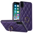 thumbnail image 1 of iPhone 14 /13 /12 /11 Plus Pro Max Mini XR XS MAX 7Plus 8Plus Case,Soft TPU Leather Back Case With Ring Holder Stand Cheap and fine, 1 of 5