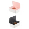 thumbnail image 1 of cubierta de la caja de almacenamiento Paquete de 2 Cajas de Almacenamiento de Mascarillas, Dispensador de Toallitas, Caja de Almacenamiento de Pañuelos Magideal cubierta de la caja de almacenamiento, 1 of 7