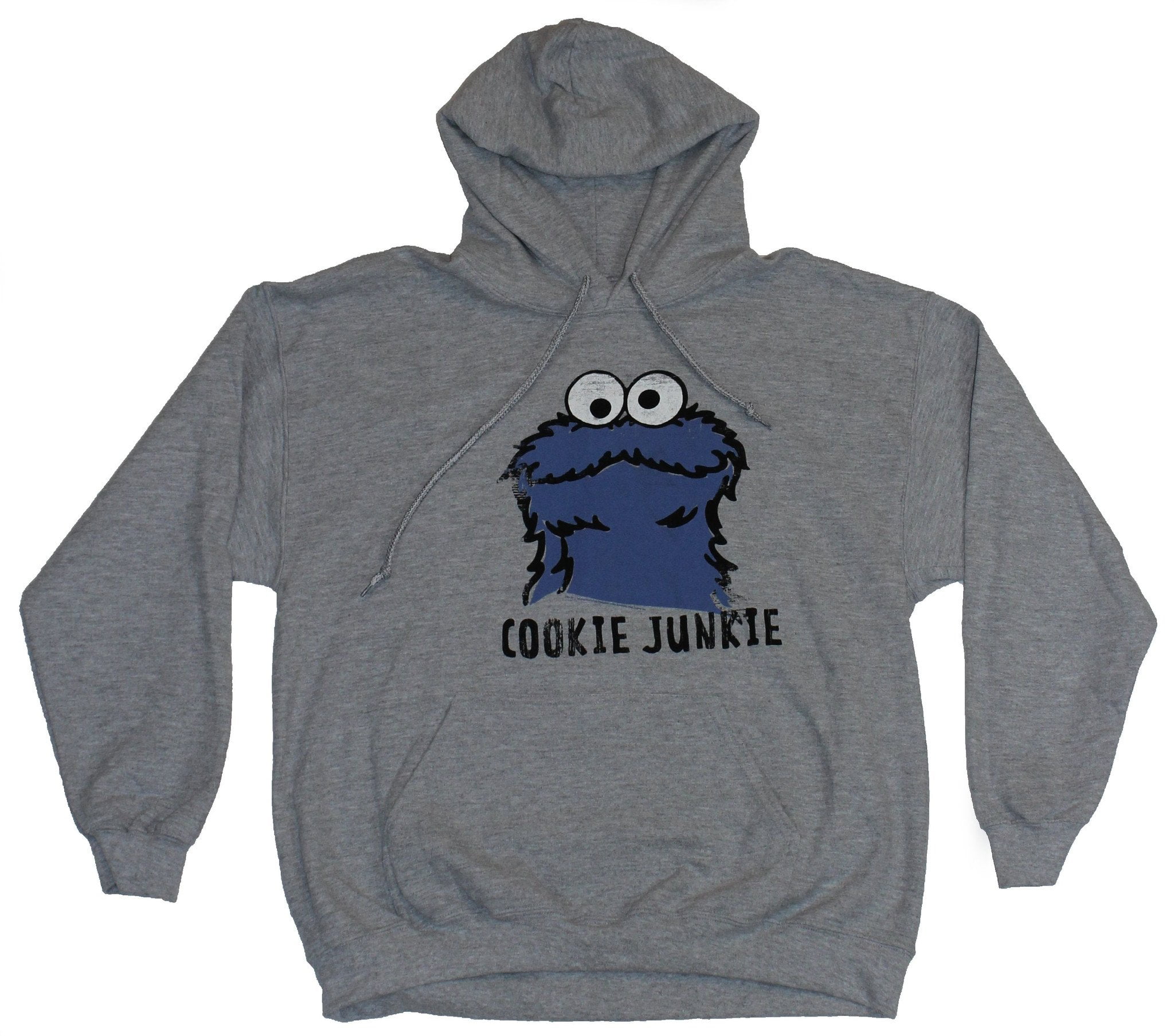 In My Parents Basement Sesame Street Mens Hoodie Sweatshirt Cookie