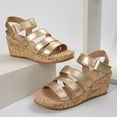 thumbnail image 6 of Mepaouo Women's Espadrille Wedge Sandals Open Toe Strappy Platform Summer Walking Shoes Size 6-9.5, 6 of 9