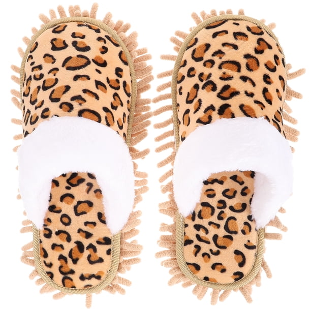 1 par de pantuflas para trapeador, cómodas pantuflas para barrer, mopa lavable, zapatos para barrer el polvo
