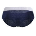 thumbnail image 3 of Xtremen Fashion Underwear 91242 Microfiber Briefs Color Dark Blue Size S, 3 of 5