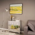 thumbnail image 2 of Hefilesy FCH 28in With Mirror Surface Two Drawers Two Doors Bedside Table Silver, 2 of 6