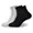 Black Gray, variant on LBJR Womens Bamboo Crew Socks Breathable Thin Ankle Socks for Women 4 Pairs,Fits Shoe Size 5-10