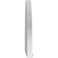 thumbnail image 4 of Ekena Millwork 42"W x 21"H x 2"P Half Round 4 Spoke Architectural Grade PVC Pediment, 4 of 7