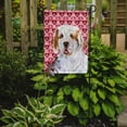 thumbnail image 2 of Carolines Treasures SS4500-FLAG-PARENT Clumber Spaniel Hearts Love and Valentines Day Portrait Flag  multicolor, 2 of 2