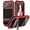 Red, variant on for iPhone 15 Case Heavy Duty Protection with Built in Lens Screen Protector Rugged Stand 360 Full Body Military Grade Metal Bumper Phone Cases Men 2023 6.1 inch Black