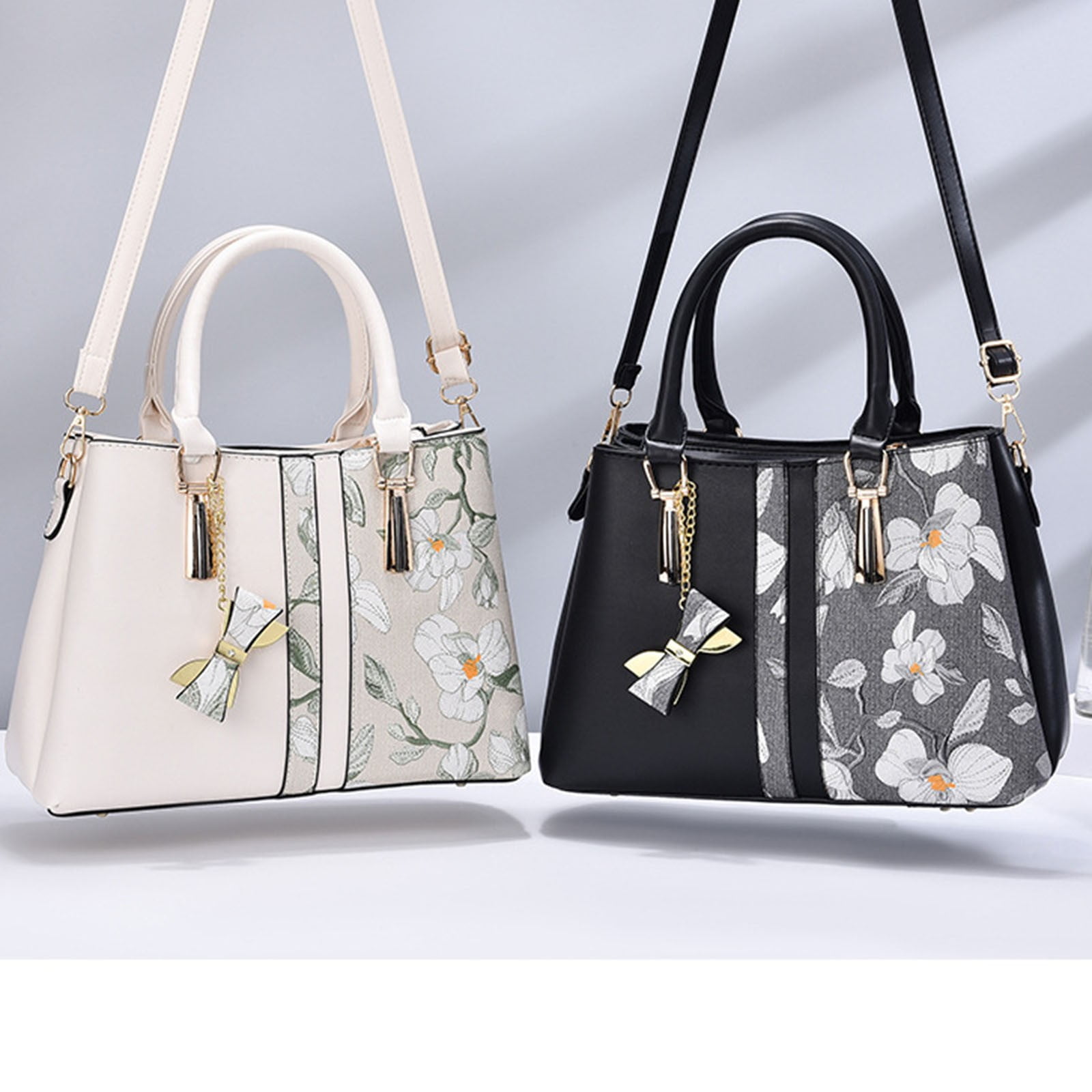 JAHH Purses and Handbags for Women Embroidery Top Handle Satchel Fashion Ladies Shoulder Bag Tote Purse Messenger Bags Large Capacity Handbag